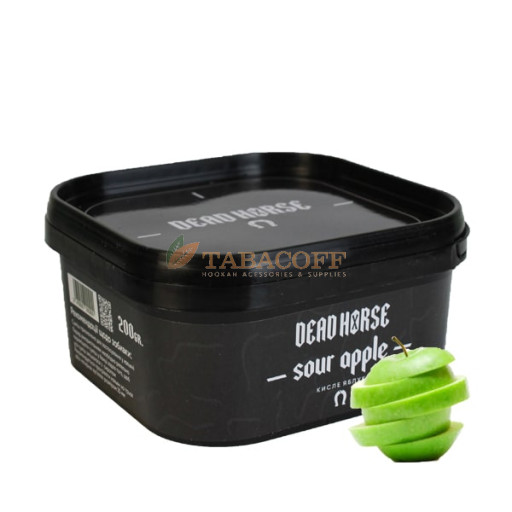 Табак для кальяна Dead Horse Sour Apple (Кислое Яблоко) 200 гр
